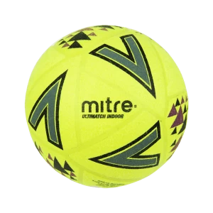Mitre Ultimatch Indoor Football Fluo Yellow - Size 5