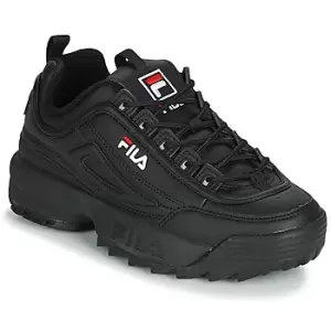 Fila DISRUPTOR LOW WMN womens Shoes Trainers in Black,4,5,6,6.5