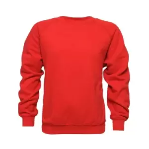 Absolute Apparel Childrens/Kids Sterling Sweat (7-8 Years (128cm)) (Red)
