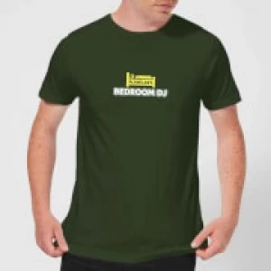Plain Lazy Bedroom DJ Mens T-Shirt - Forest Green - L