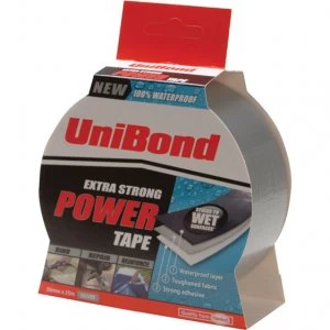 Unibond Extra Strong Power Tape Silver 50mm 25m