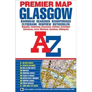 Glasgow Premier Map Sheet map, folded 2014
