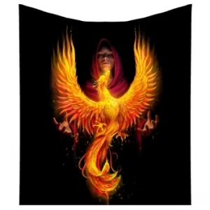Anne Stokes Phoenix Rising Mythical Burning Bird Throw
