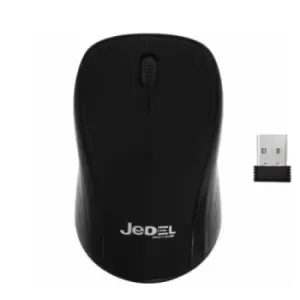 Jedel W920 Wireless Optical Mouse 1600 DPI Nano USB 3 Buttons Black