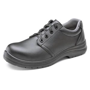 Click Footwear Tie Shoes Micro Fibre S2 Size 12 Black Ref CF82312 Up
