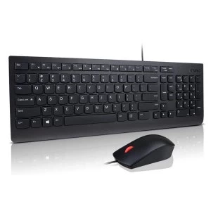 Lenovo Essential Wired Keybaord and Mouse Combo UK Layout