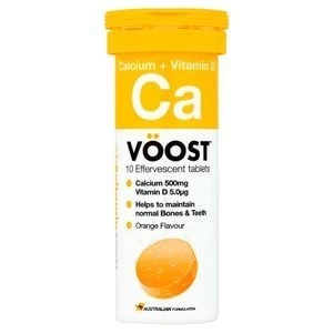 Voost Effervescent Tablets - Calcium and Vitamin D