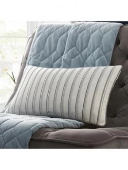 Tess Daly Metallic Stripe Boudoir Cushion
