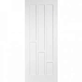 LPD Coventry 6 Panel White Primed Internal Door - 1981mm x 838mm (78 inch x 33 inch)