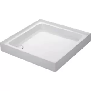 Mira Flight Shower Tray Square Deep Profile 4 Upstands Stone Waste 760 x 760mm