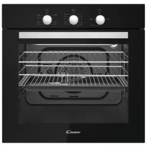 Candy OCGF12B 60cm Gas Single Oven in Black 54L A Rated