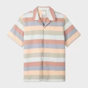 Paul Smith Mens Shirt Ss Casual Fit
