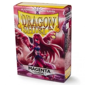 Dragon Shield Classic - Magenta 60 Sleeves In Box - 10 Packs
