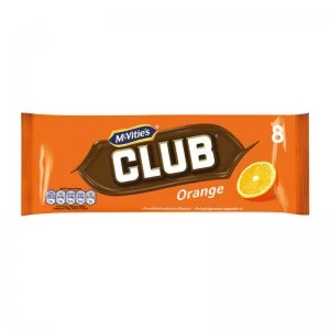 McVities Club Orange Biscuits Pack of 8 16726