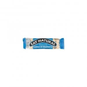 Eat Nat Cashew & Blueberry Bar - Yoghurt Coating 45g x 12