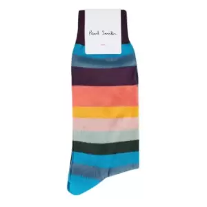 PAUL SMITH Art Stripe Socks - Multi