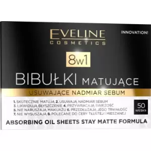 Eveline Cosmetics 8 In 1 Blotting Papers 50 pc