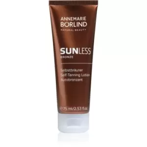 Annemarie Borlind SUNLESS Self-Tanning Cream 75ml