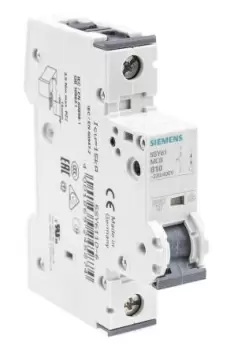 Siemens Sentron 10A MCB Mini Circuit Breaker1P Curve B, Breaking Capacity 6 kA