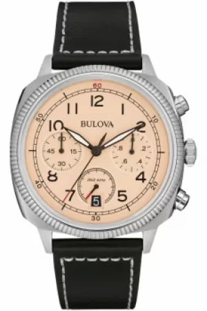 Mens Bulova Military UHF Chronograph Watch 96B231