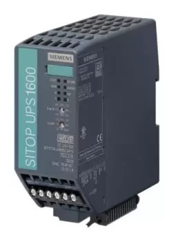 Siemens SITOP UPS1600 UPS DIN Rail Power Supply 22 29V dc Input, 24V dc Output, 10A 240W