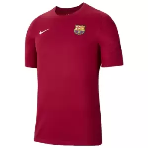 2021-2022 Barcelona Training Shirt (Noble Red) - Kids