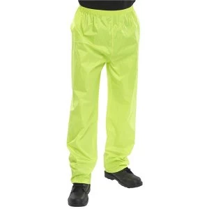 Bdri Weatherproof XLarge Work Trousers Saturn Yellow
