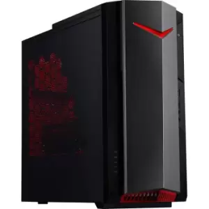 Acer Nitro 50 N50-640 Gaming Tower - 1280 HDD+SSD - Black / Red
