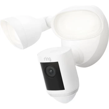 Ring Floodlight Cam Wired Pro Full HD 1080p - White