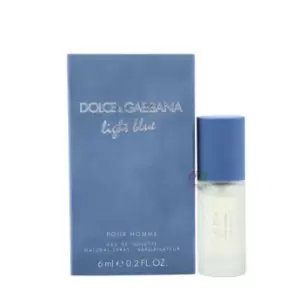 Dolce & Gabbana Light Blue Pour Homme Eau de Toilette For Him 12ml