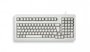Cherry USB PS2 Compact Grey Keyboard