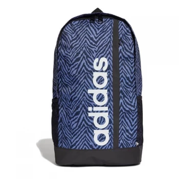 adidas Linear Backpack - Zebra AOP