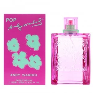 Andy Warhol Pop Pour Femme Eau de Toilette For Her 100ml