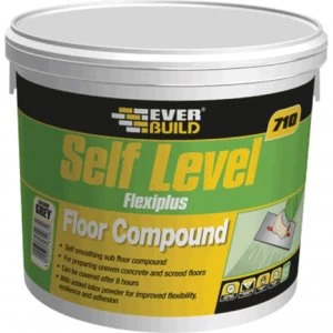 Everbuild 710 Self Level Flexiplus Floor Compound 10kg