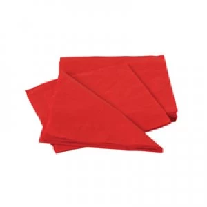 Maxima Napkins 330x330mm 2-Ply Red Pack of 100 VSMAX332R