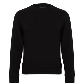 Replay Grey Crew Neck Sweater - Black