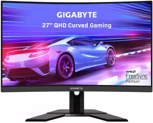 Gigabyte 27" G27QC Quad HD IPS Curved LED Gaming Monitor
