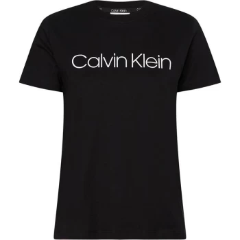 Calvin Klein Core Logo Boxy T-Shirt - CK Black