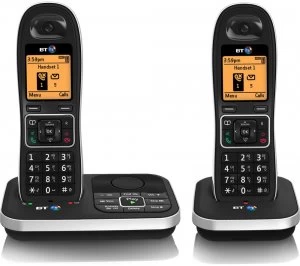 BT 7610 Cordless Phone with Answering Machine Twin Handsets