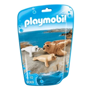 Playmobil Family Fun Seal with Pups
