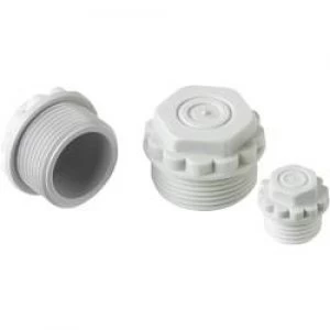 Filler plug with pierceable membrane M20 Polystyrene EPS Light grey RAL 7035 LappKabel SKINDICHT M20
