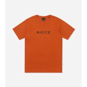 Nicce Compact T-Shirt Mens - Orange