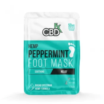 CBDfx - Hemp Foot Mask - Peppermint - 50mg