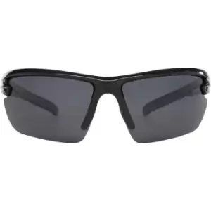 Avenue Monch Polarized Sport Sunglasses (One Size) (Solid Black)