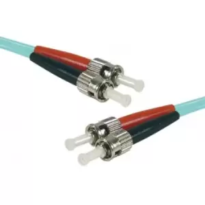 Hypertec 391727-HY fibre optic cable 15 m ST OM4 Aqua colour