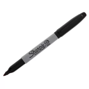 Sharpie Twin Tip Marker Fine Ultra Fine, Black