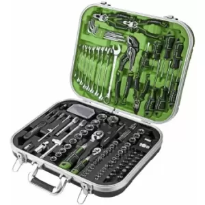 Mechanic's Tool Kit 144PC Hi-vis Green