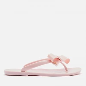 Ted Baker Womens Bejouw Flip Flops - Light Pink - UK 4