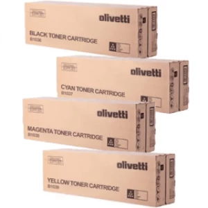 Olivetti B103 Original Black & Colour Toner Cartridge 4 Pack