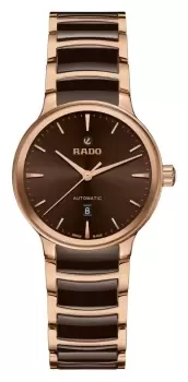 RADO R30019302 Centrix Automatic High-Tech Ceramic / Rose Watch